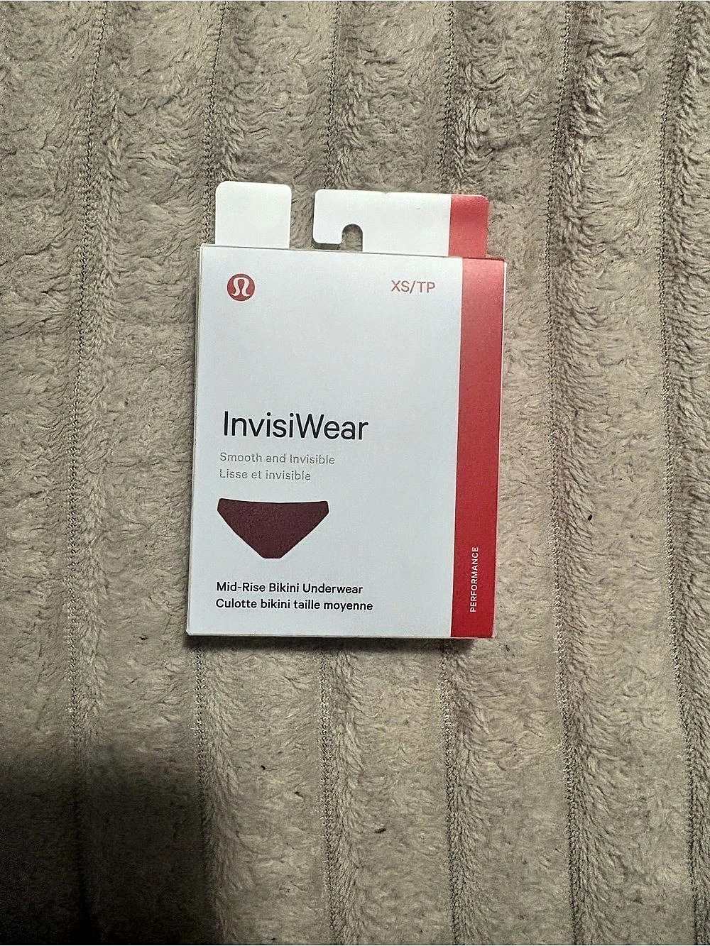 lululemon InvisiWear Mid-Rise Bikini Underwear Mid-Rise Bikini Underwear Size XS